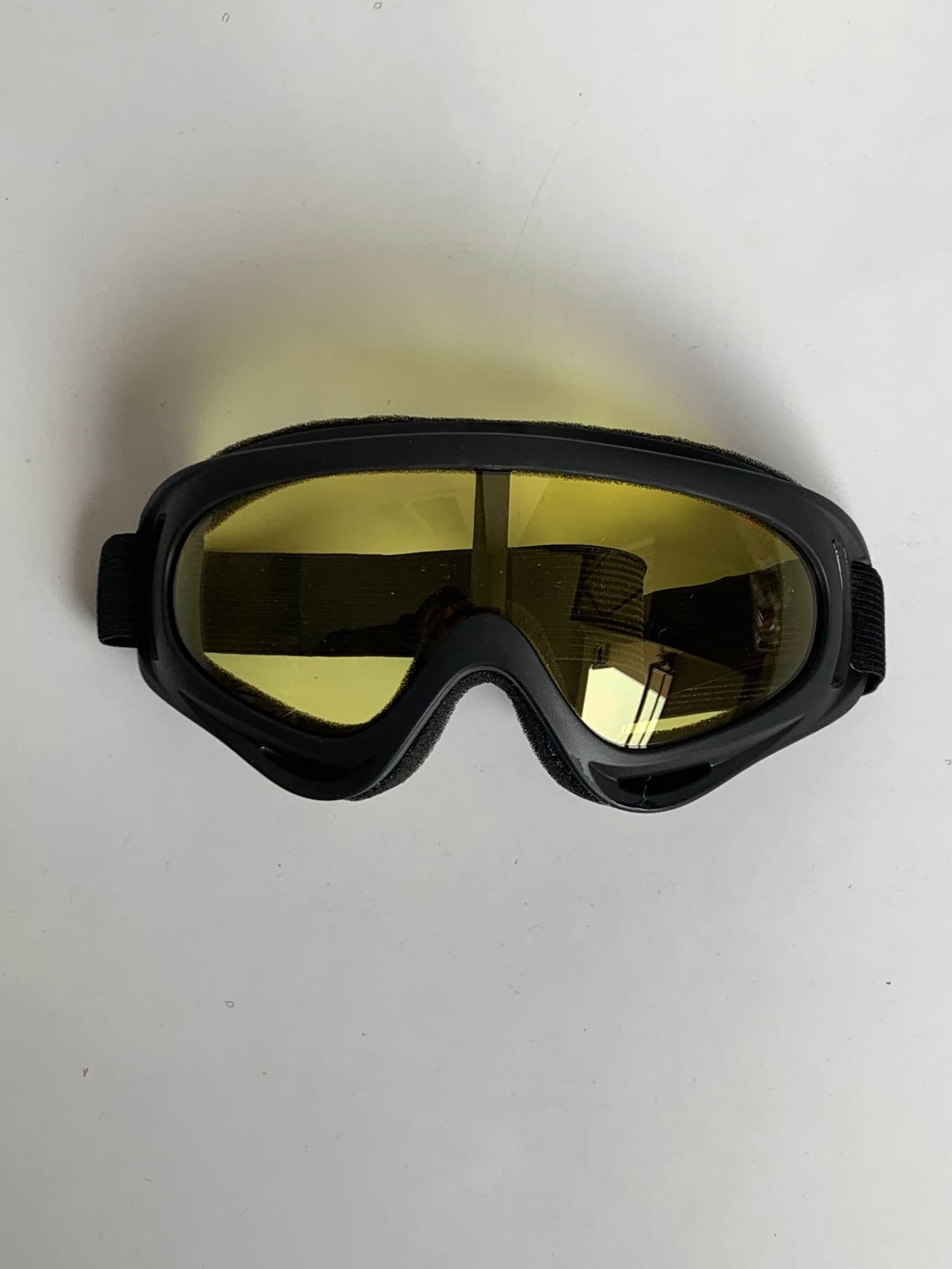 Motorcycle Riding Eyewear Helmet Goggles Anti Scratch | UV Protective Windproof Dirt Shield For Cycling, Bike Riding Off Road Racing And Outdoor Activities (BLACK)