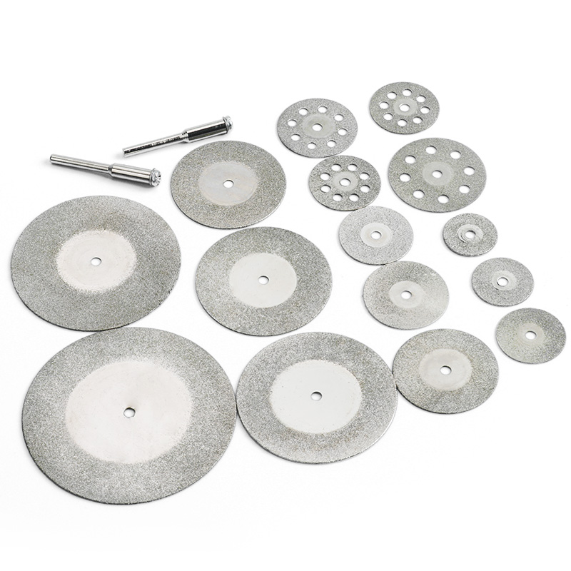 Emery small saw blade diamond cutting blade electrical grinding fittings jade glass jadeite mini ultra-thin slice grinding blade