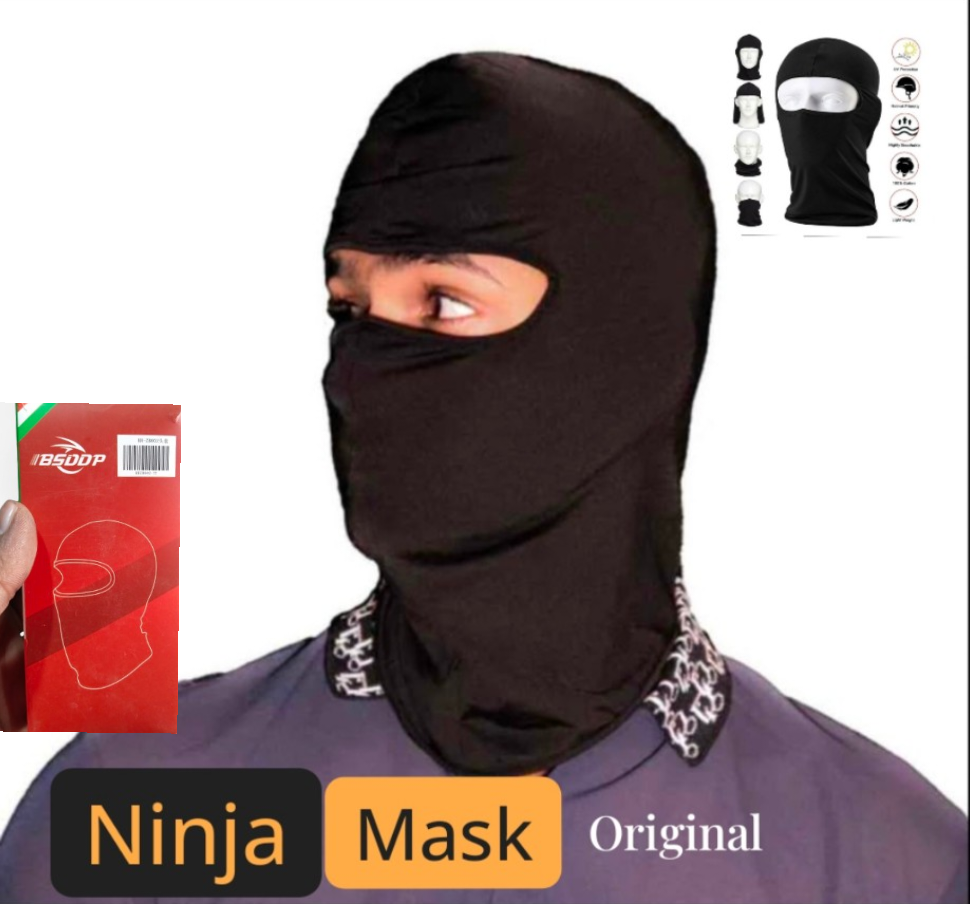 Full face Helmet Mask for rider | monkey mask | Balaclava| Ninja mask | both winter n summer- Original