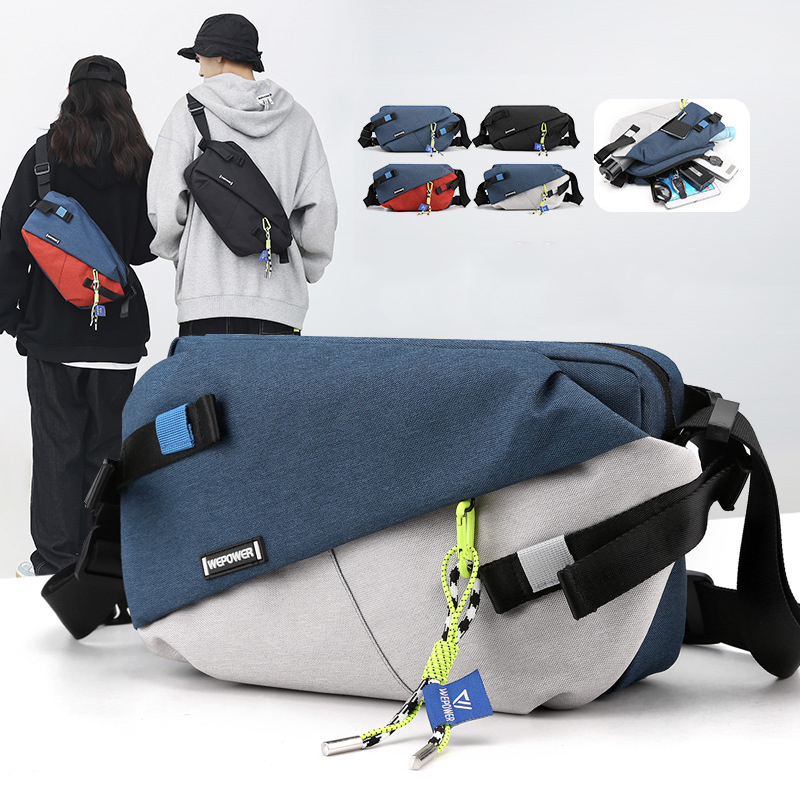 Fashion Business Men Waist Bag 2026 New Trend Unisex Chest Packs High Quality Nylon Travel Fanny Pack Shopper Crossbody Bag Male