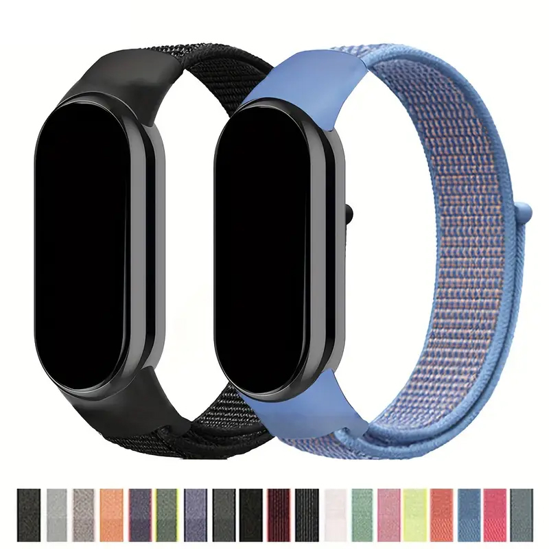 Nylon loop For mi Band 10 straps smartwatch Sport miband10 Breathable Replacement watch Bracelet mi band 9-8-NFC Correas