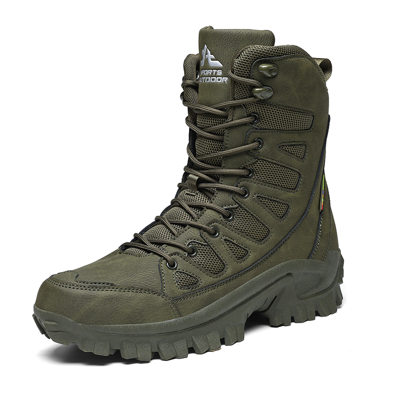 2025 Fashion Men's Desert Boots Outdoor Non-slip Hiking Shoes Waterproof Men's Work Boots Men Boots Ankle Boots