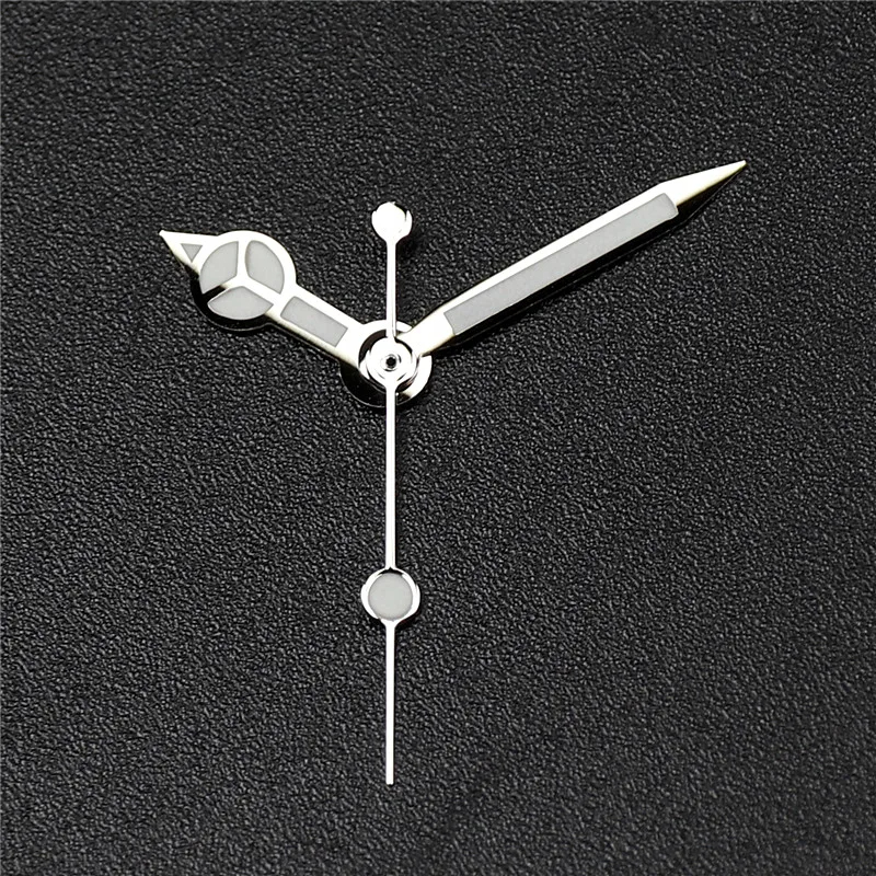 High Quality Watch Hands Polished Silver Gold Green Bright Luminous For Nh35 Nh36 Movement Mod 904L VS Clean Japan Watches