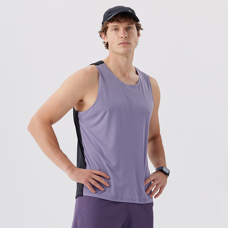Men's Summer Running Vest Gym Fitness Training Sports Top Jogging Shirt Breathable Quick-Dry Comfortable Material