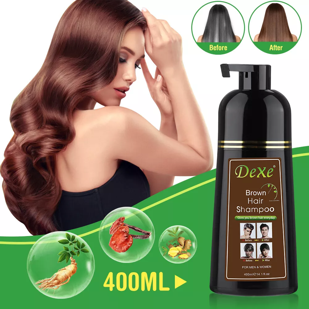 Dexe Brown Hair Colour 400ml | Fast Result | Original guaranteed | Natural Formula | Safe and Easy to Use