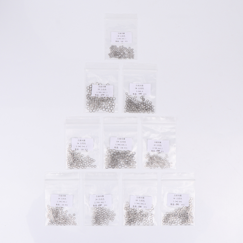 200PCS Split Rings Fishing Stainless Steel Lure Rings Saltwater Terminal Tackles Split Rings Fishing Connectors Snap Rings