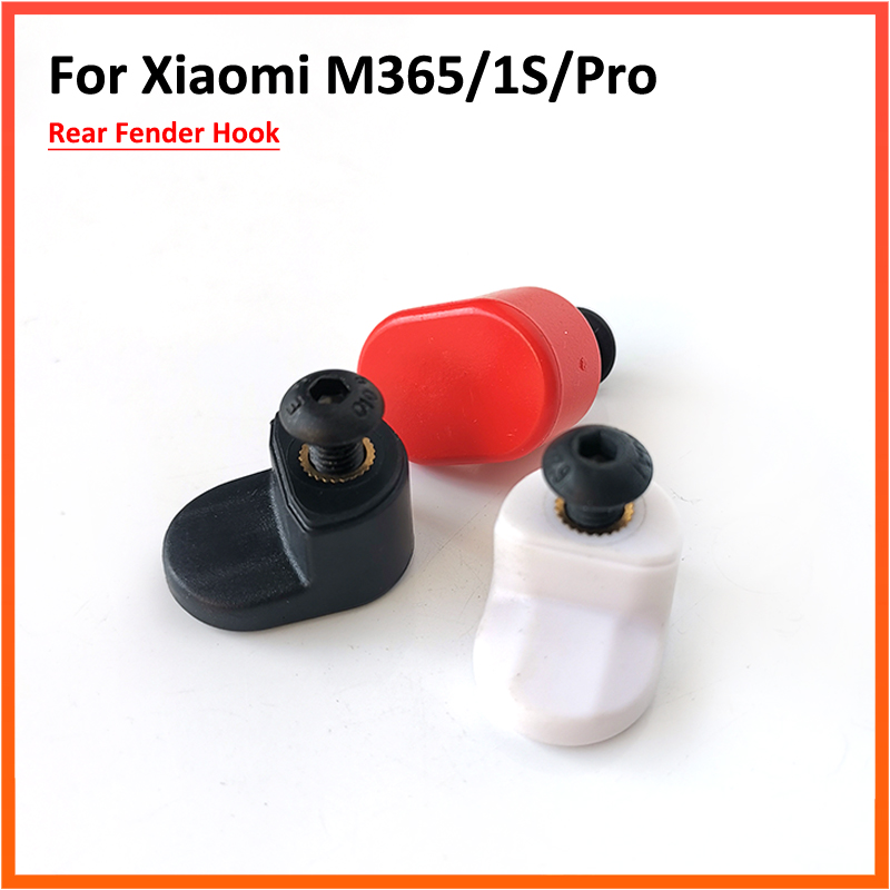 Rear Fender Hook For Xiaomi M365 Pro 1s Electric Scooter Folding Force Hook Accessories Mudapron Screw Parts