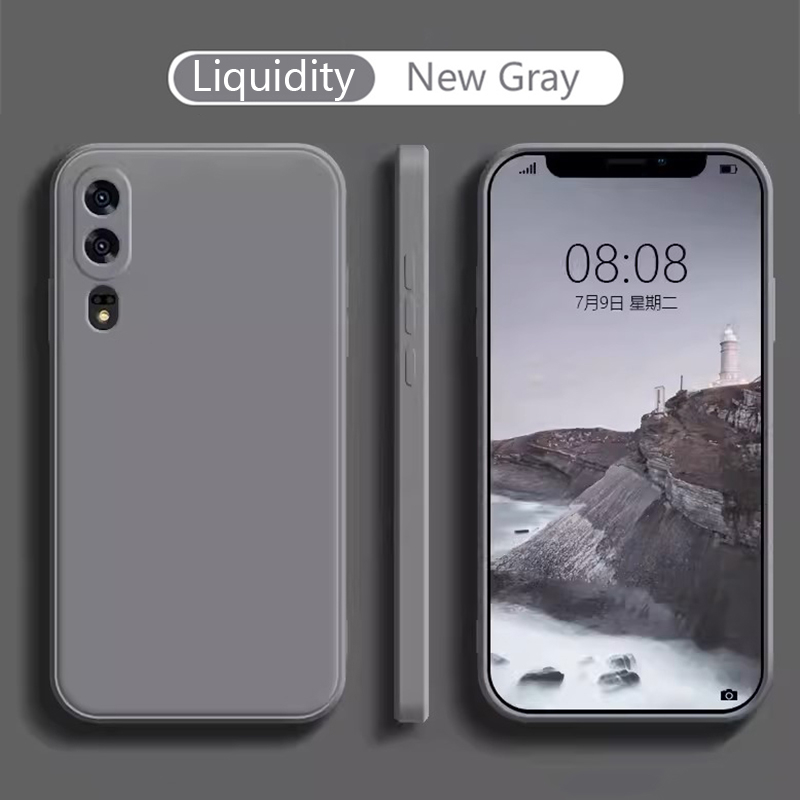 For Huawei P30 Pro Case Plain Slim Soft Matte Silicon TPU Phone Cases For Huawei P20 P30 P40 P50 P60 Lite Pro Cover