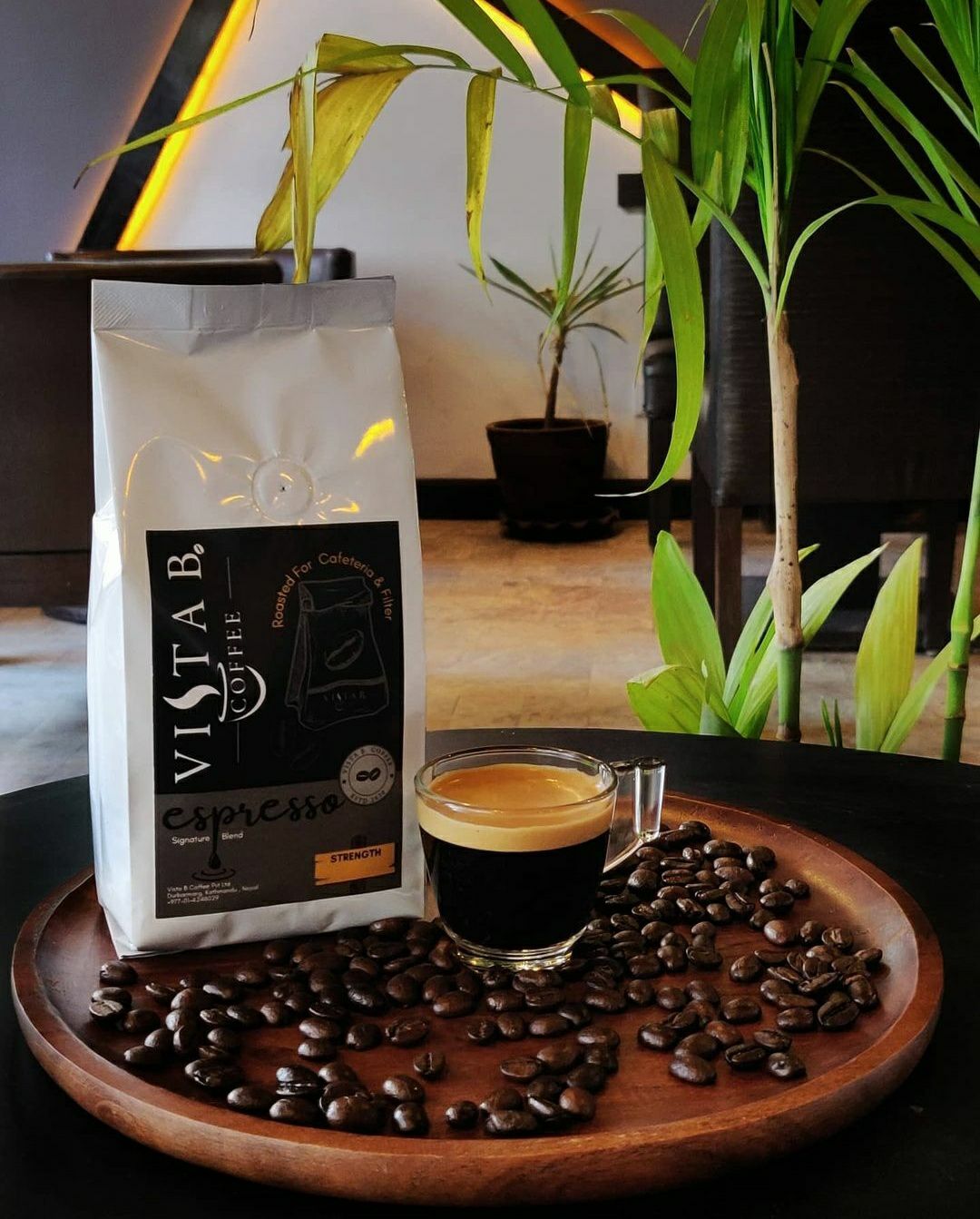 Vista B Coffee - Coffee Beans Ground Powder 400gm