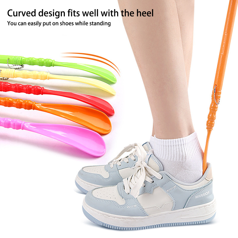 2 In 1 Back Scratcher Shoehorn Multifunctional Long Handled Shoe Horn With Hand Shaped Backscratcher Tickle Paw