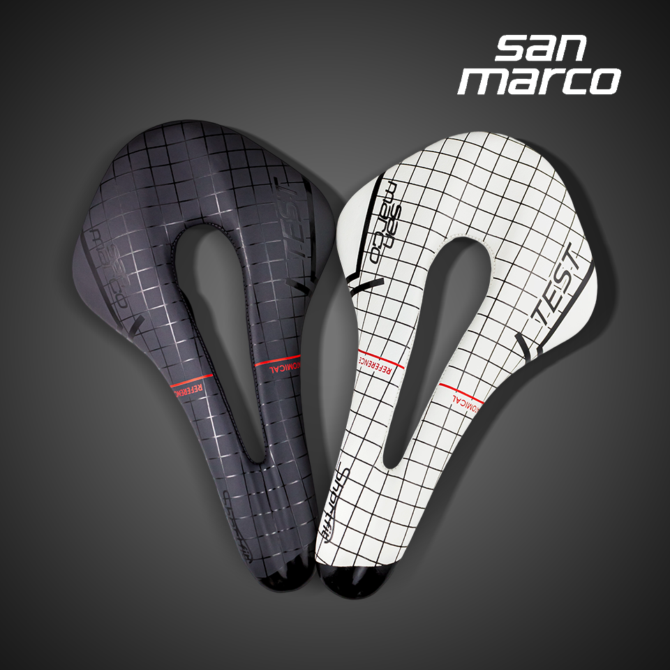 SAN MARCO Hollow saddle bicycle antiprostatic saddle ventilate race Carbon fiber bicycle saddle Bicycle accessories