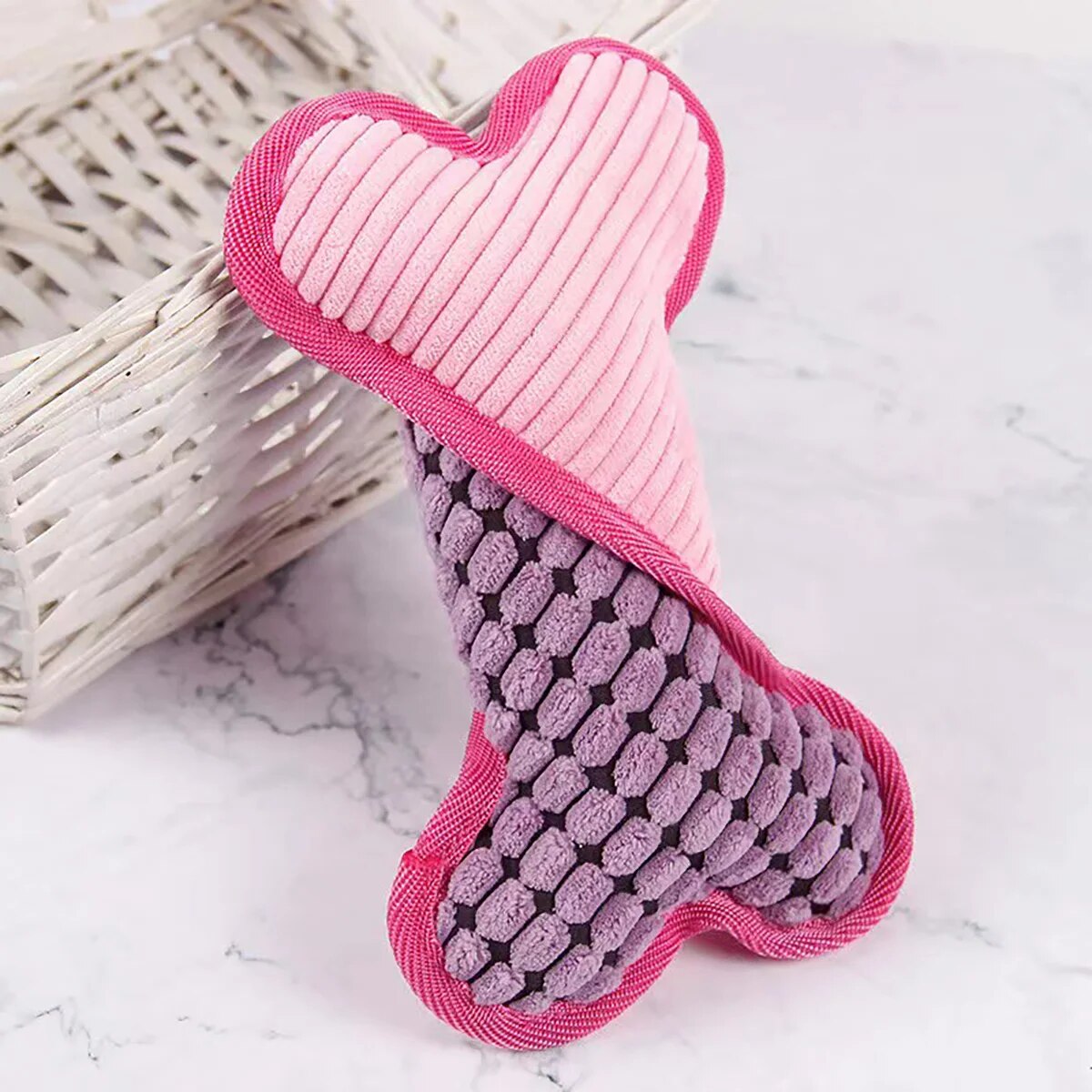 Plush Squeaky Toys for Medium, Small and Large - Cool Stuffed Cute Gifts for Dog Birthday