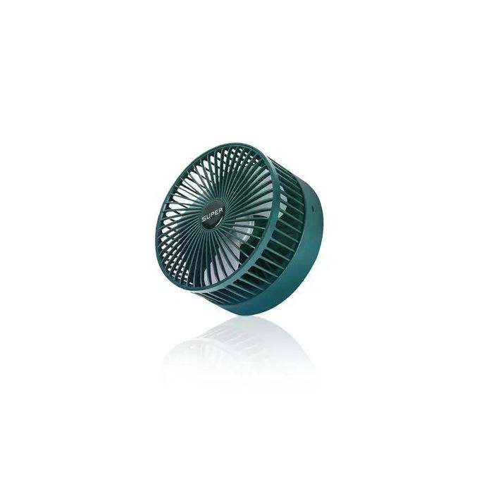 Foldable Telescopic Fan Wireless Portable Desk Fan USB Rechargeable Built-in Battery 2000mAh Adjustable Height 3 Speeds For Outdoor Household Adjustable Mini Ventilation Fan