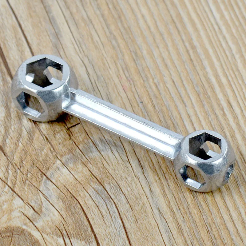Multi Functional Bone Wrench, Hexagonal Screw Tool, Portable Ten In One Bicycle Hexagonal Socket Small Wrench