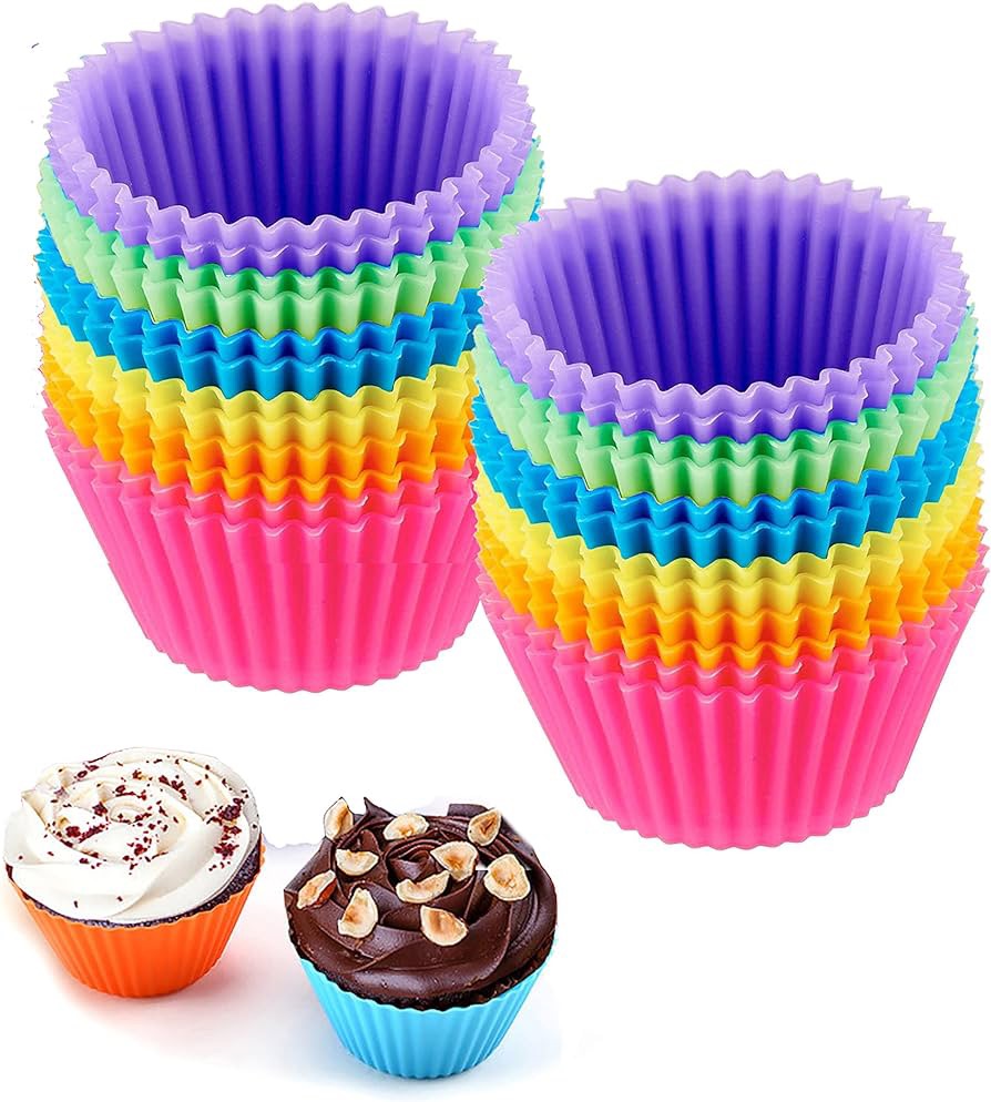 Silicone Cup Cake/ Muffin Mold Set Of 6