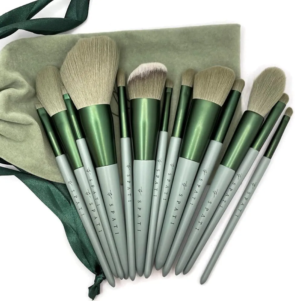 Makeup Brush Set, 13 Pieces Premium Synthetic Makeup Brushes for Blending Face Powder Blush Concealer Eyeshadow Make Up Brush