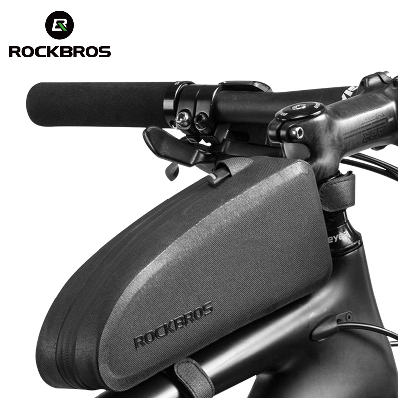 ROCKBROS Waterproof Top Tube Bicycle Bag Hard Shell Pack Frame Pannier Stable MTB Road Bike Bag Cycling Accessories