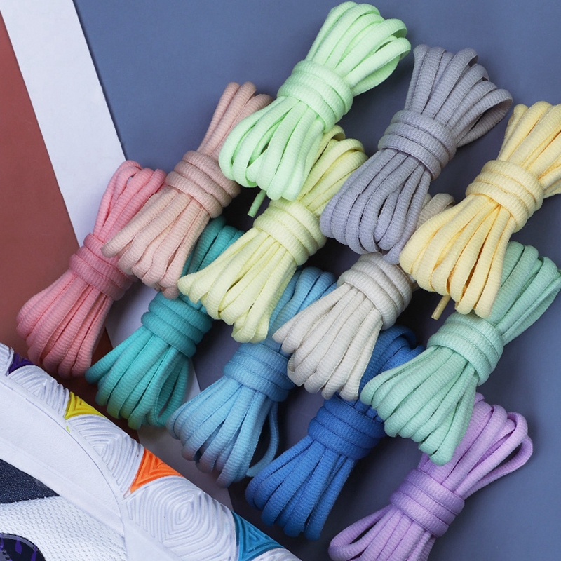 1 Pair Basketball Sneakers Shoe Laces Men And Women Half Round Shoelaces Sport/Running Wear-resistant Shoelace