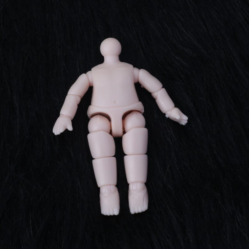 New 1Pcs 4 Inch Anime Doll Princess Accessories Mini Doll Or Body Replacement Part 6.3cm Height Body With Muti Joints