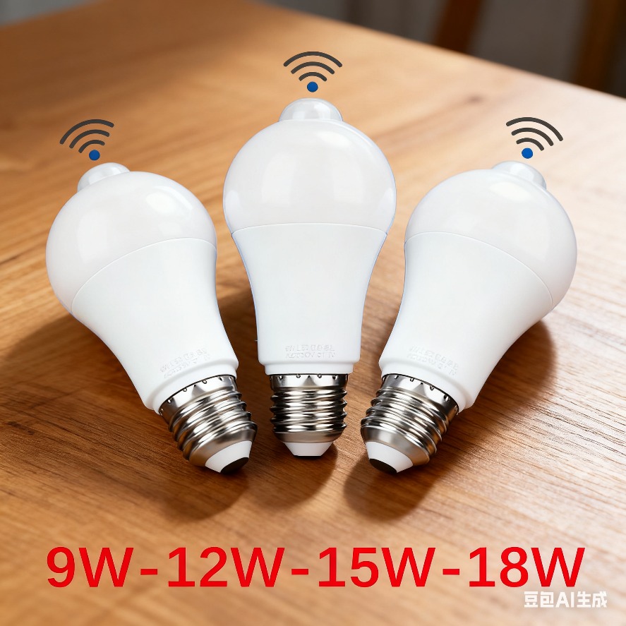 PIR Motion Sensor Lamp E27 LED Bulb AC 85-265V 12W 15W 18W 20W with Motion Sensor Infrared Radiation Motion Detector Light Bulb