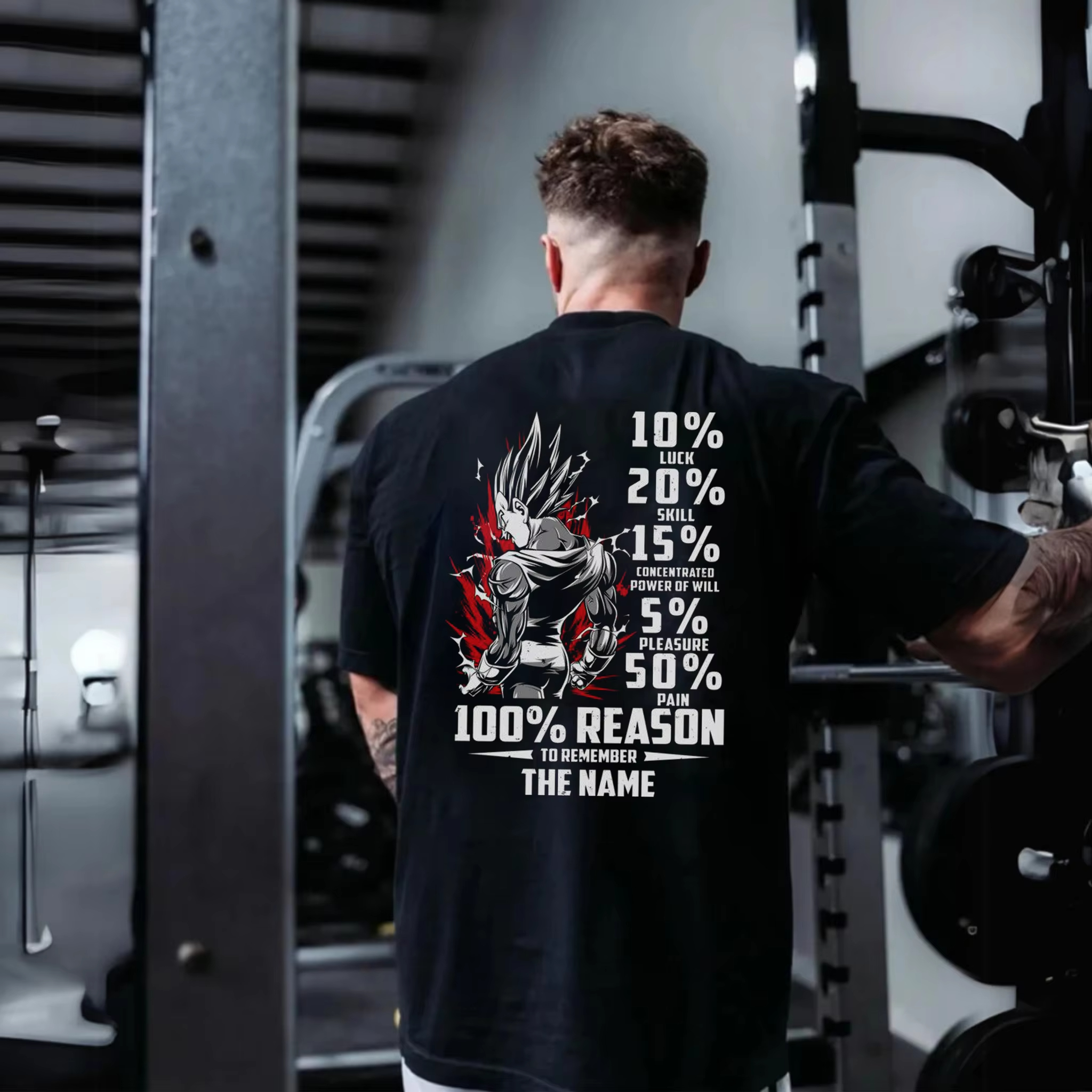 2026 new Dragon Ball Japanese anime sports fitness T-shirt short-sleeved Goku T-shirt