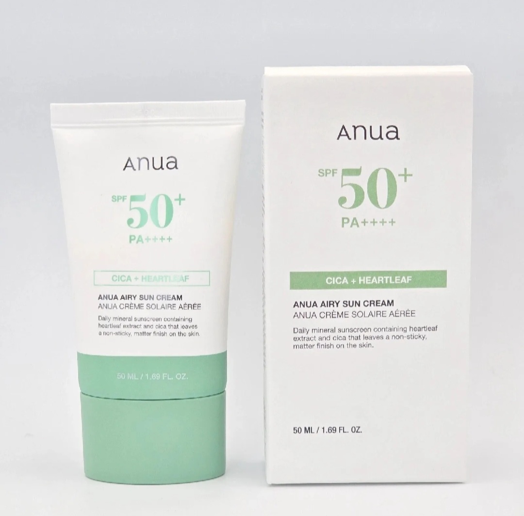 Airy Sun Cream SPF 50+ PA++++ 50ml /
Korean Cosmetics