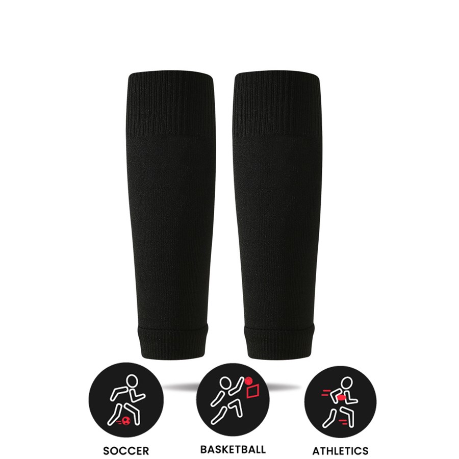 1 Pair of Soccer Socks, Sweat Absorbing and Breathable Sports Knee Pads, Joint Knee Pads, Calf Socks