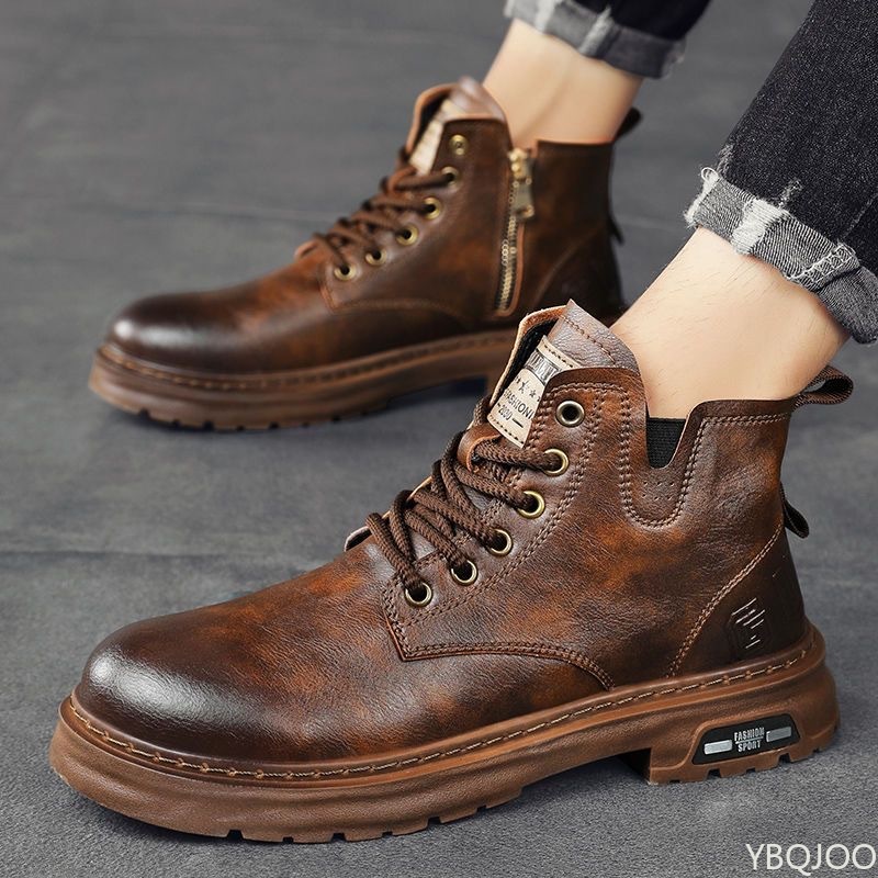 New fashionable and comfortable spring and autumn casual sports shoes for both men and women, breathable ankle boots