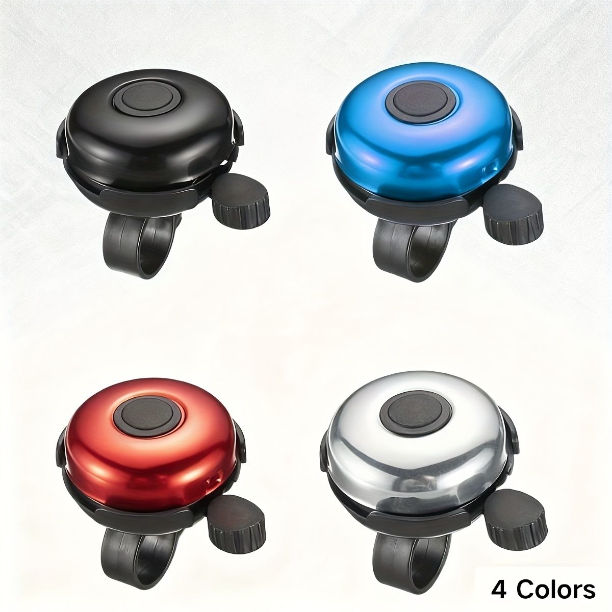 Bike Bell, Aluminum Bicycle Bell, Loud Crisp Clear Sound Bicycle Bike Bell for Adults Kids