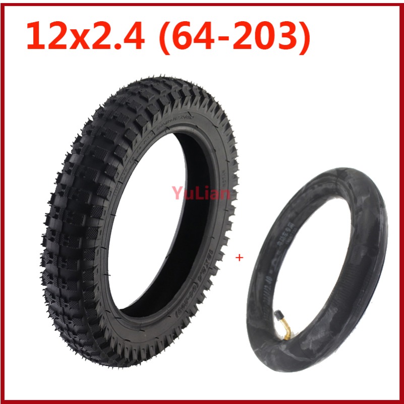 12x2.4(64-203) Tire Electric Scooter Tyre for Kids Bike 12 Inch 12*2.4(64-203) Children Bicycle Tyre