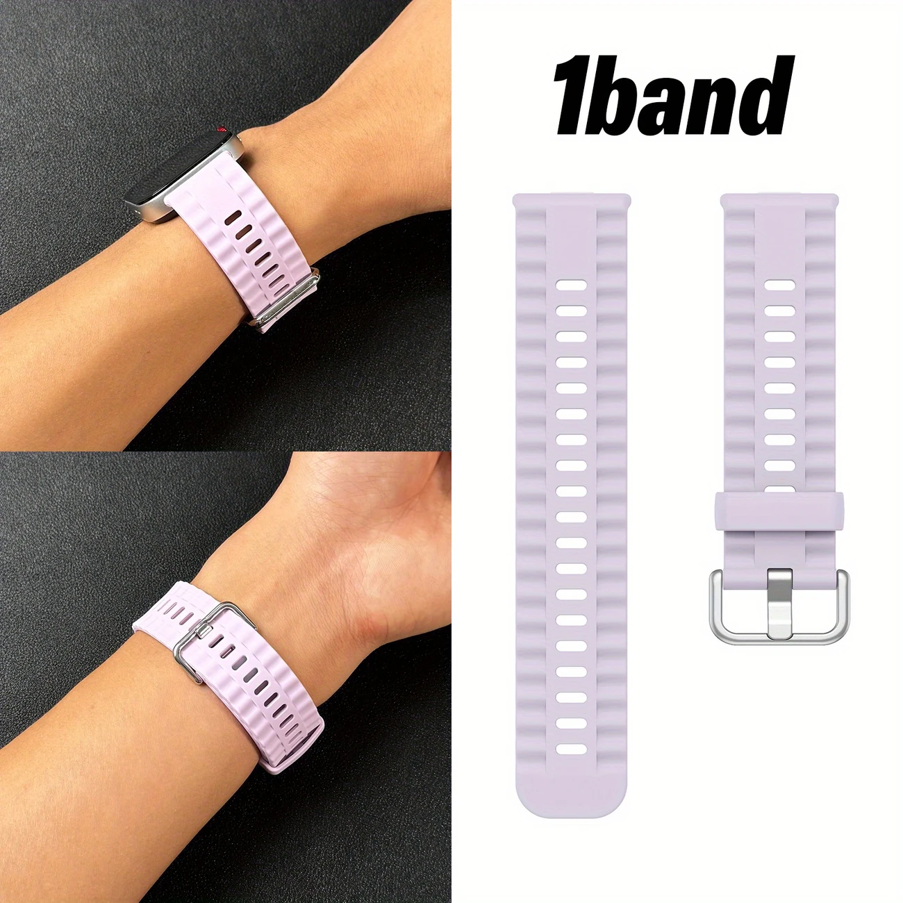 Original Strap for Samsung Galaxy watch Ultra 47mm accessories Marine Silicone Sport Bracelet Correa Galaxy watch 7 Ultra Band