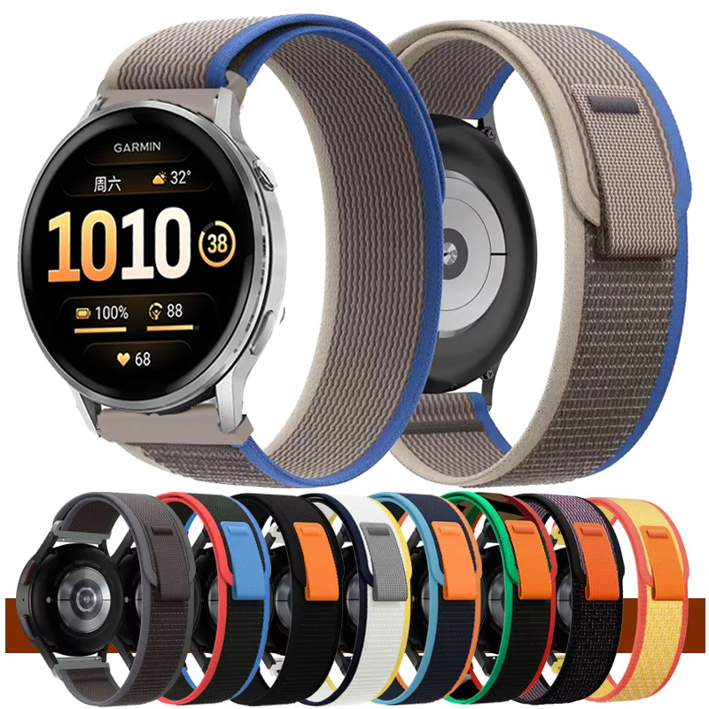 20mm 22mm Trail Loop For Garmin Forerunner 970 570 255 245 645 265 Music 965 745 158 165 Sport Band Vivoactive 3 4 5 6 Venu 2 3