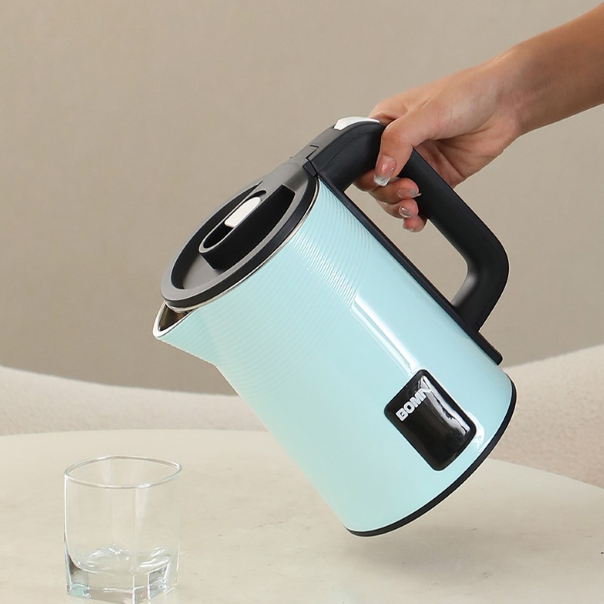BOMA BM-2518 Electric Kettle 2.3L 1500W 360 Angle Cordless