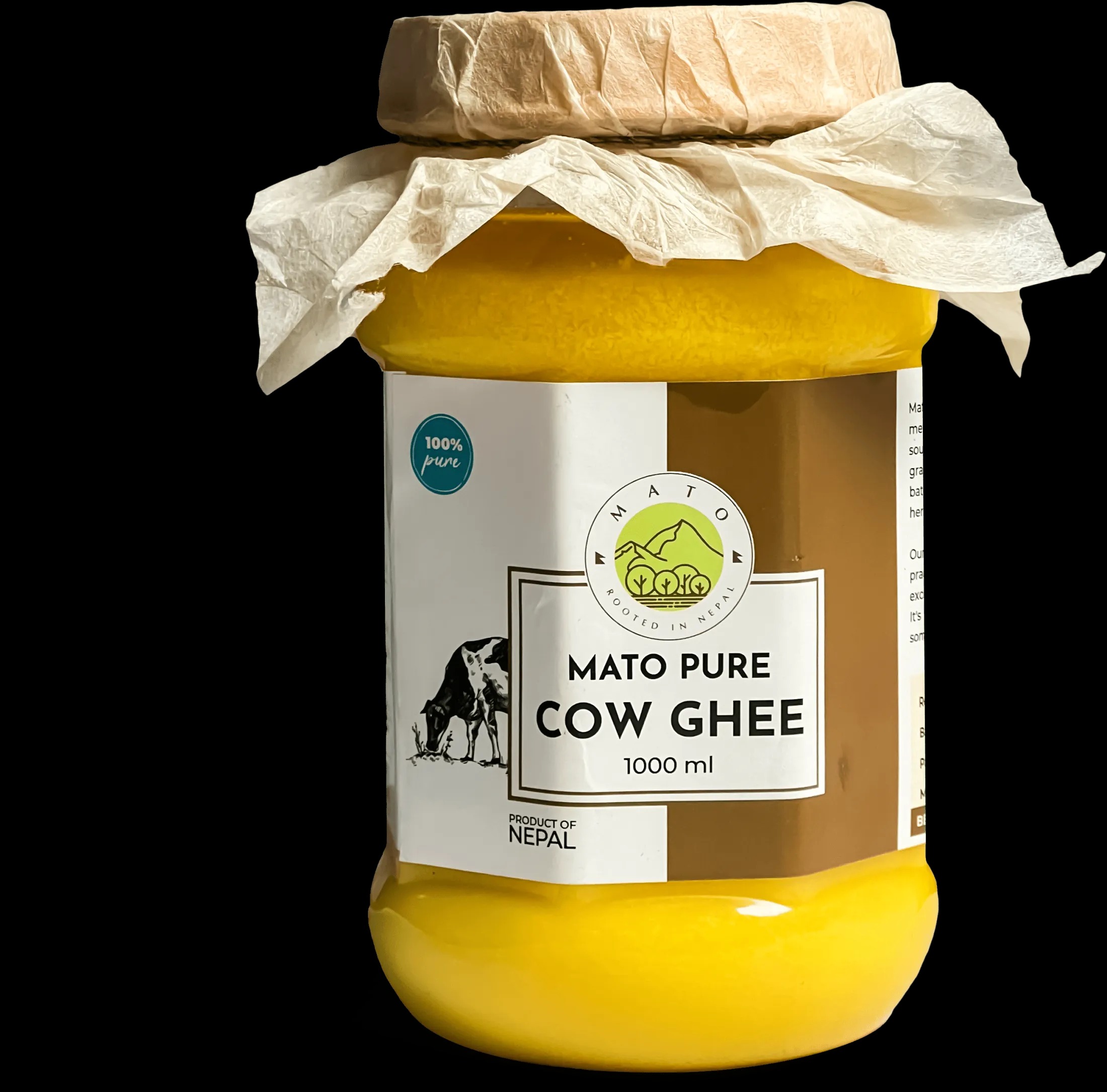 Mato 100% Pure Cow Ghee 1000ml - image 1