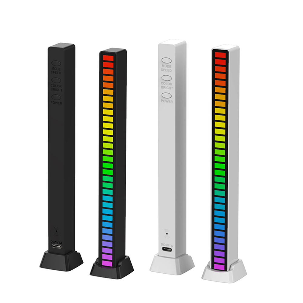 Sound Control Rhythm LED Lamp Strip Music RGB Light Colorful Pickup RGB Voice-Activated Pickup Ambient Light