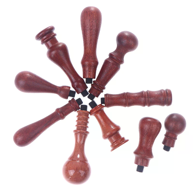 1 Piece Pearwood Handle Wax Sealing Stamps Handle Wood Handle Wax Seal Stamp Accessories Portable Mini DIY Seal Tool