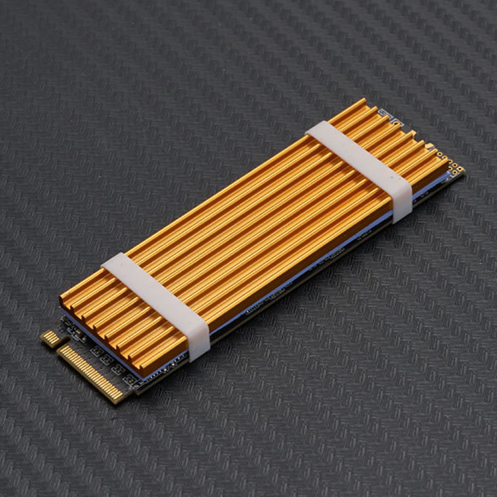 Metal Solid State Disk Cooler with Screws SSD Heat Radiator PC/Desktops Accessories for NVMe M.2 2280
