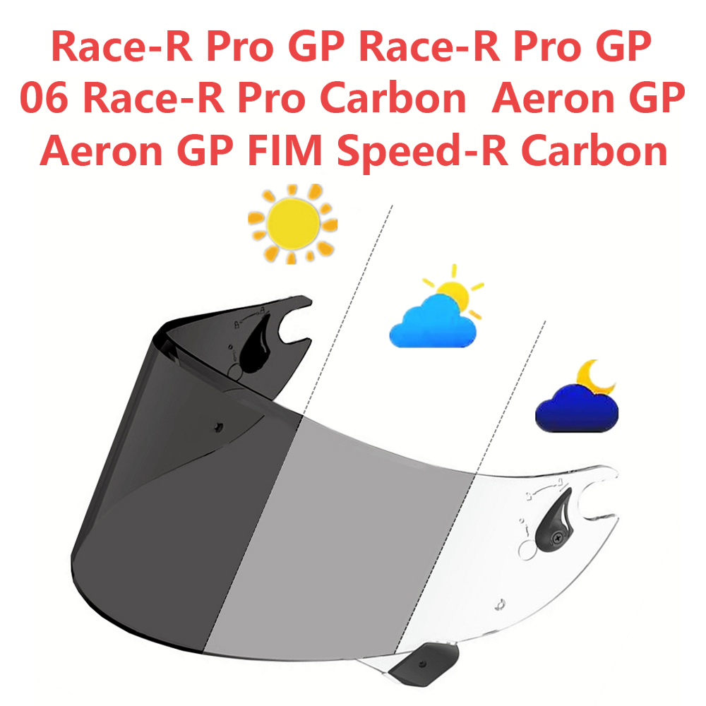 Face Shield for SHARK Race-R Pro GP Race-R Pro Carbon Aeron GP Aeron GP FIM Speed-R Carbon Helmet Lens Visor Viseira Capacete