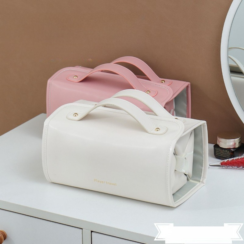 Makeup storage box large capacity sealed waterproof washroom storage bag portable high-end travel minimalist makeup bag