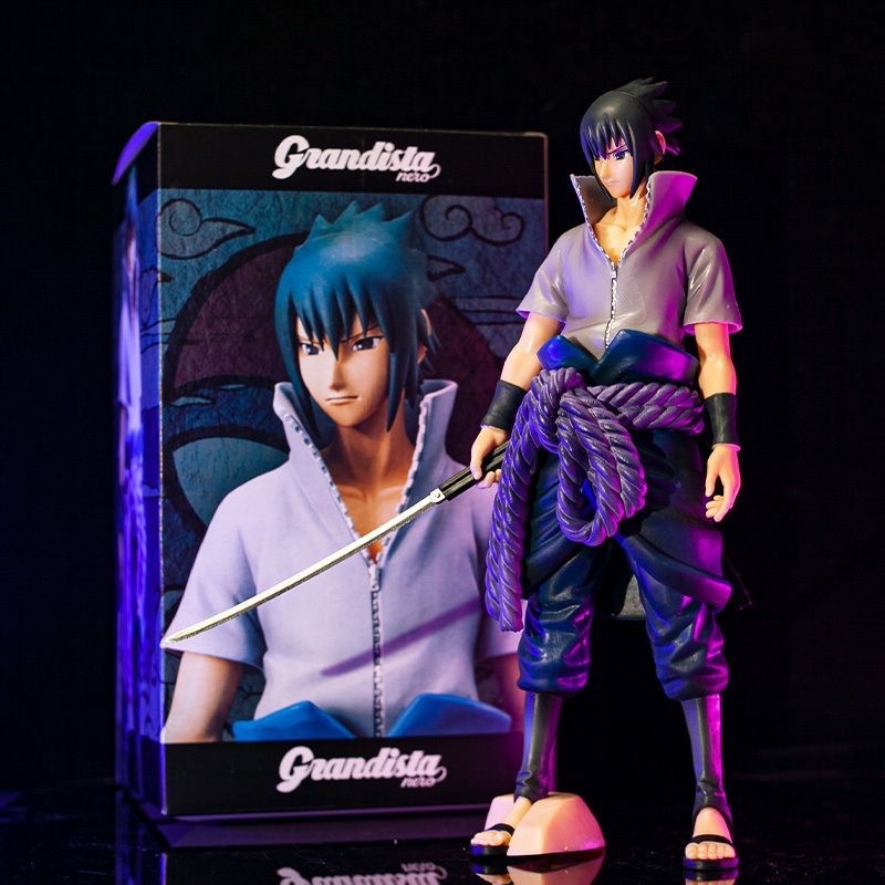 29cm Naruto Anime Sasuke Figure Action Figures UchihaCartoon Toys PVC Modle Kids Children Toys Doll Naruto Figurine