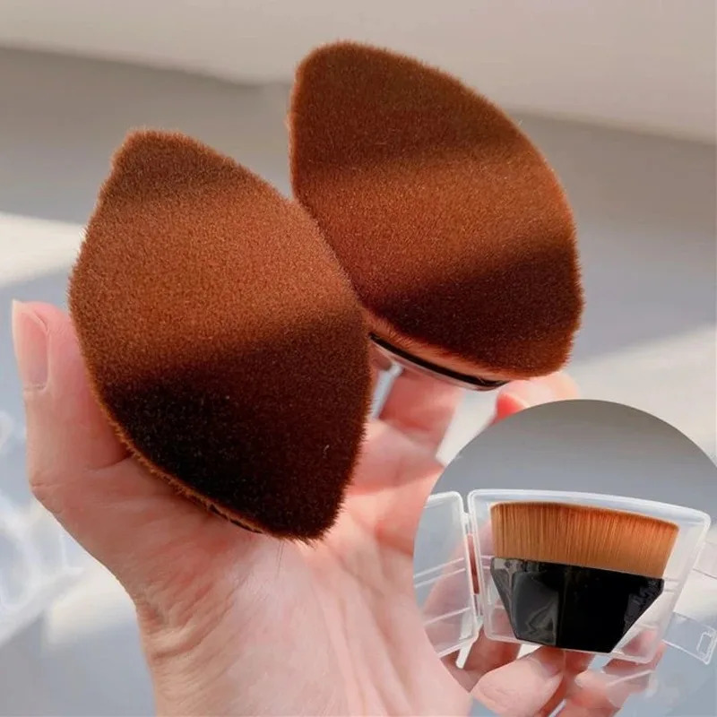 1/2pcs Magic Makeup Brush Powder Blusher Brush Professional Foundation Make-Up Brush Large Cosmetics Soft Base Makeup