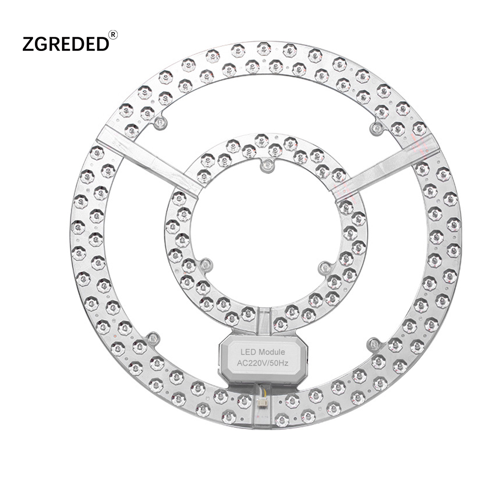 LED Panel Light Ceiling Light Dimmable 24W 36W 48W 96W 120W 220V Round Panel Module