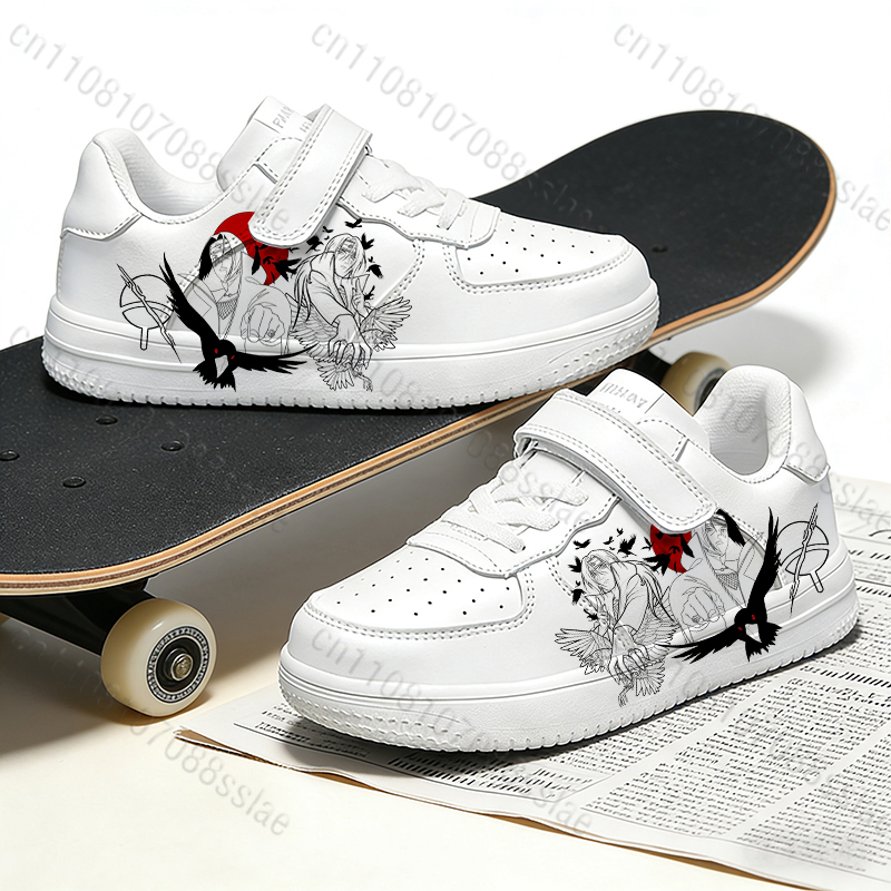 NARUTO Uchiha Itachi Cool Children Boys Teenager Student Lightweight Wear-resistant Easy To Wear Casual Sneakers