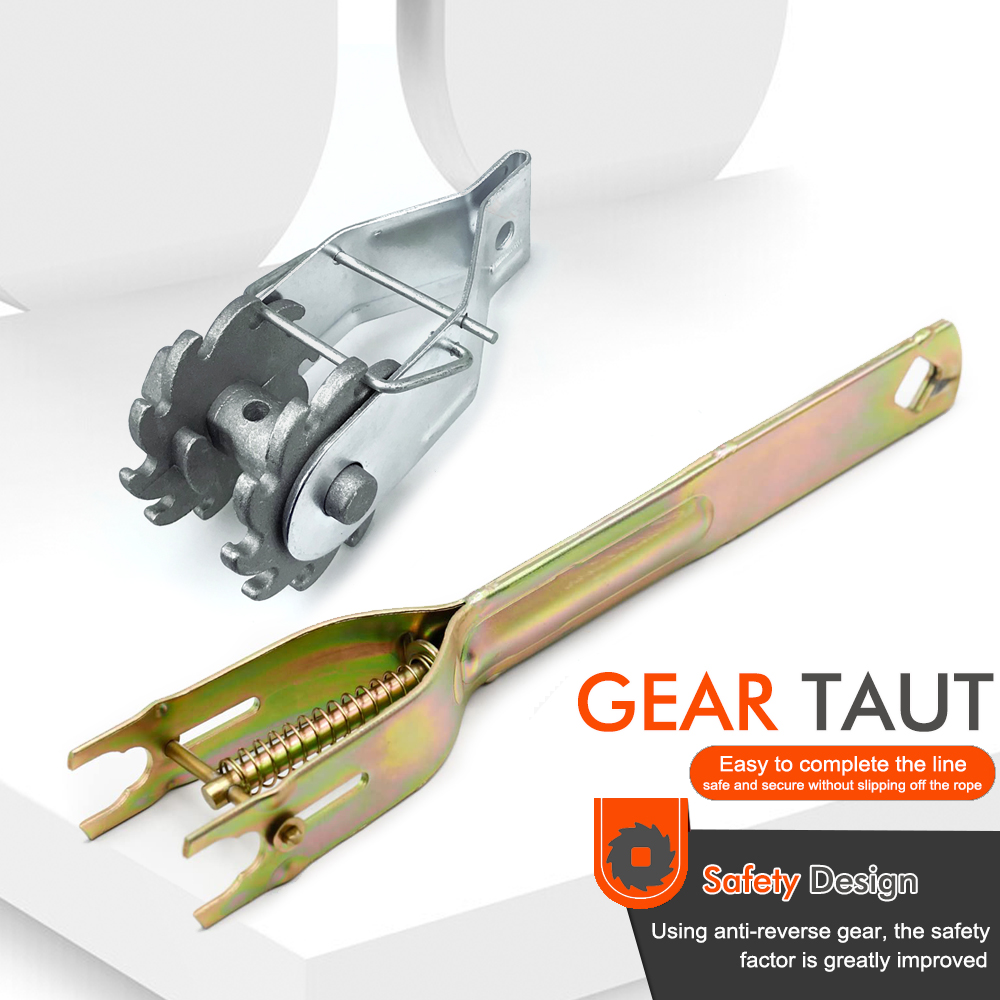 New Heavy Duty Repair Fence Tensioner Garden Wire Strainer Practical Aluminum Alloy Gardening Tools