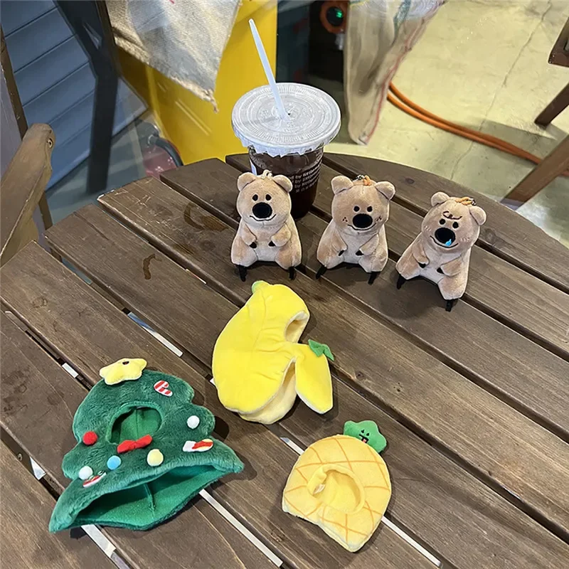 Pendant Doll Bear Headdress Cloak Doll Diy Creative Toy Clothing To Cultivate Hands-On Ability Children Surprise