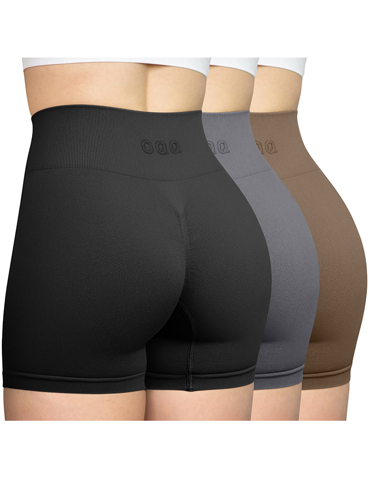 2026 Women's Yoga Shorts High Waisted Fitness Pants Seamless Hip Lifting Ladies Sports Shorts
