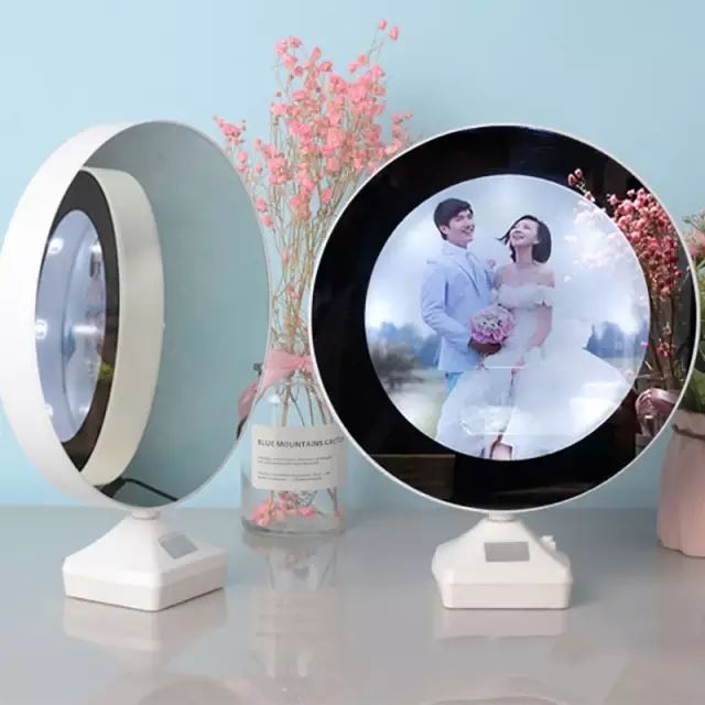 Magic Mirror Photo Frame With LED light