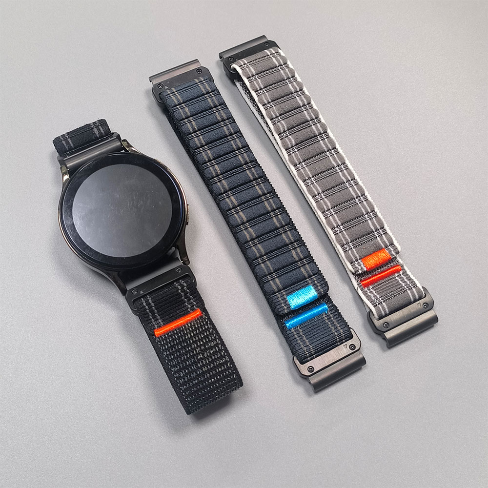 26mm 22mm Nylon Strap for Fenix 8 pro/Fenix 7 7X Pro 6 6X GPS 5 5X plus 3HR/Enduro 3 2/Quatix 8 Bracelet Universal Band