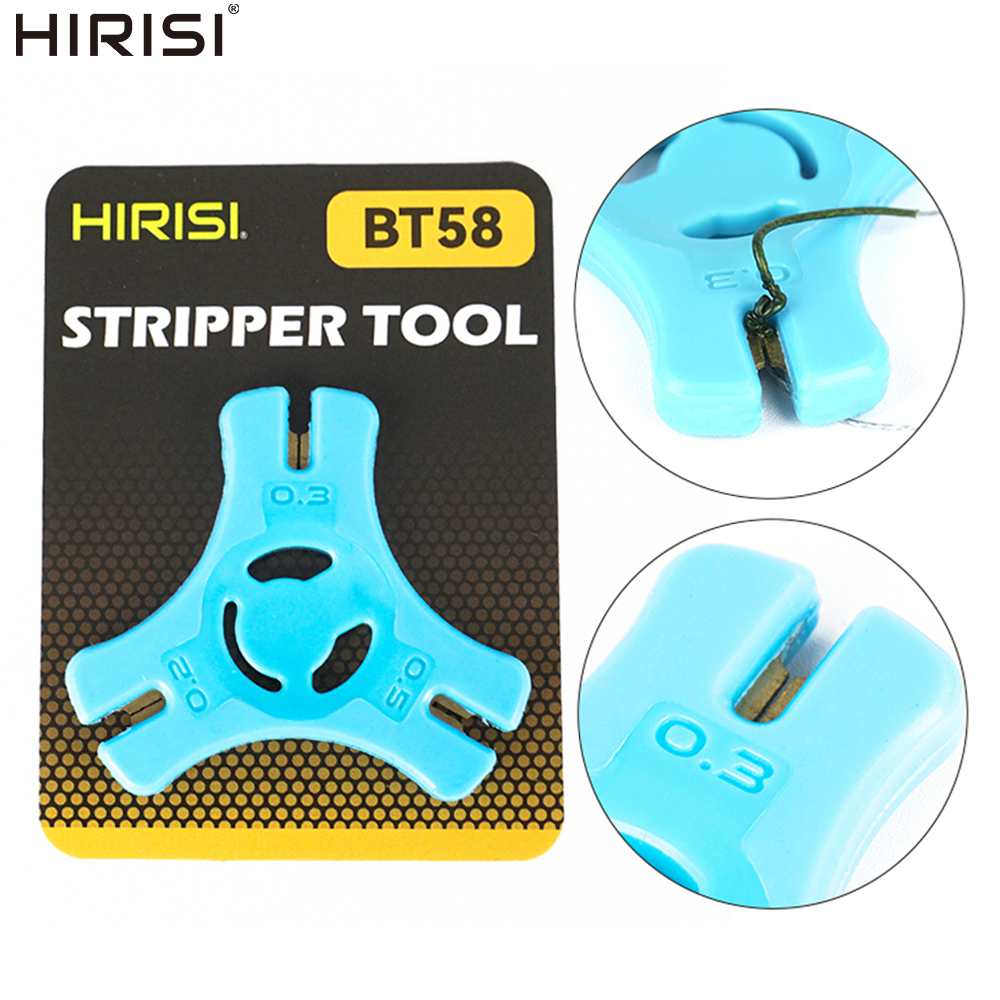 Hirisi BT58 Premium Line Pull Stripper Tools Fishing Line Sub-Line Peel & Pull for Coarse Fishing Tackle Carp Fishing Accessory