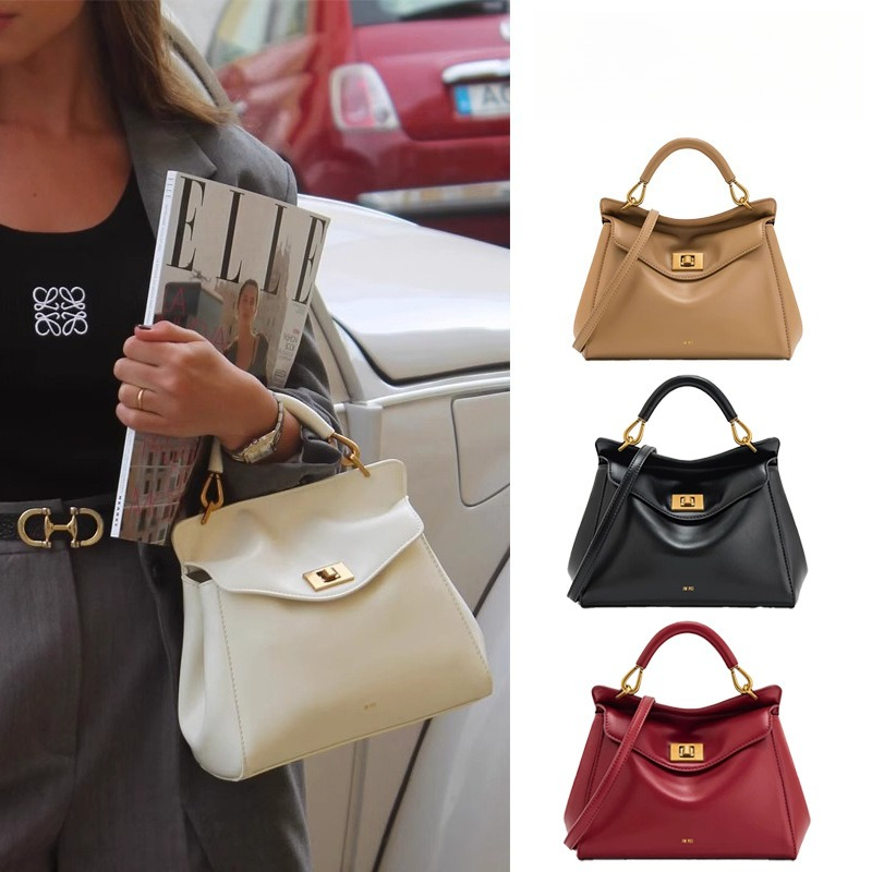 2026 Lock Bag Handbag New Lucia Single Shoulder Crossbody Bag Premium Commuter Light Luxury Versatile Women's Bag